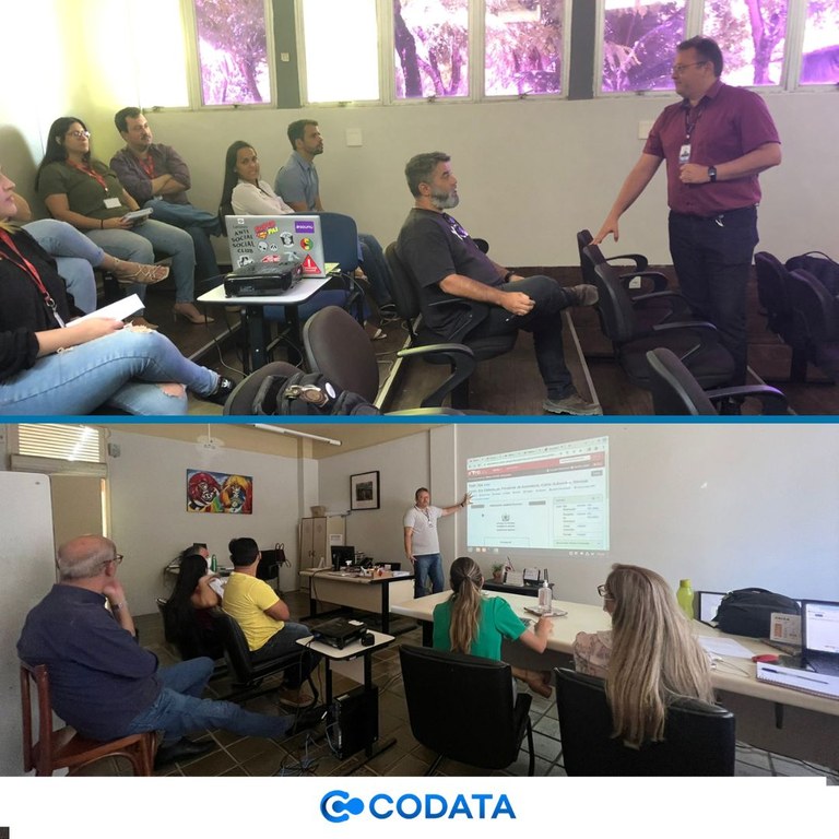CODATA realiza workshops para a SUPLAN e a FCJA para potencializar o uso do PBDoc