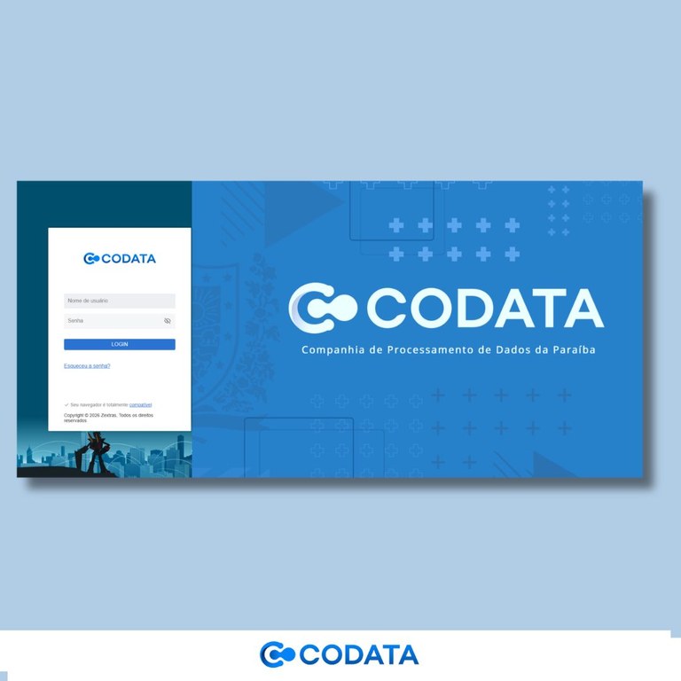 Novo webmail da CODATA já está disponível; confira como acessar sua conta institucional
